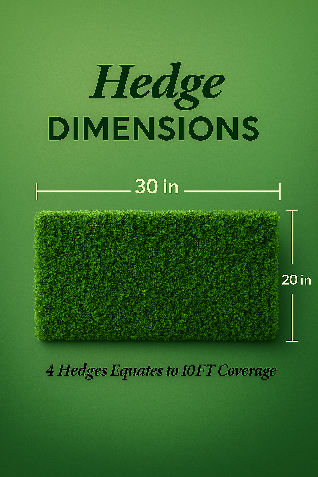 The Haven Luxe Privacy Hedge